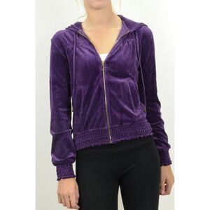 Juicy Couture Treasure Hunt Deep Purple Hoodie XSP
